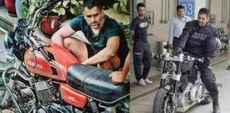 Dhoni bike