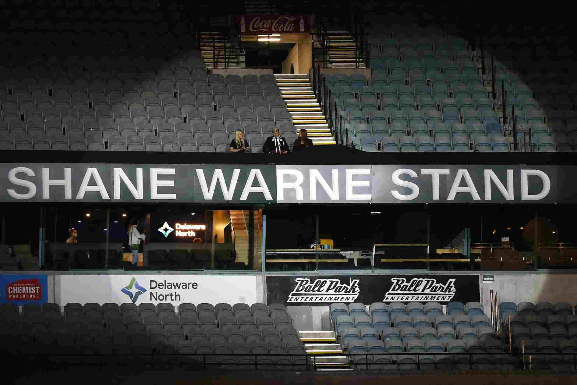 Warne Stand in MCG