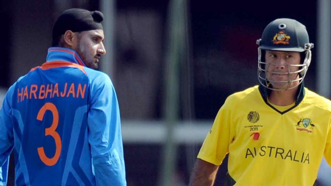 Harbhajan Singh Ricky Ponting