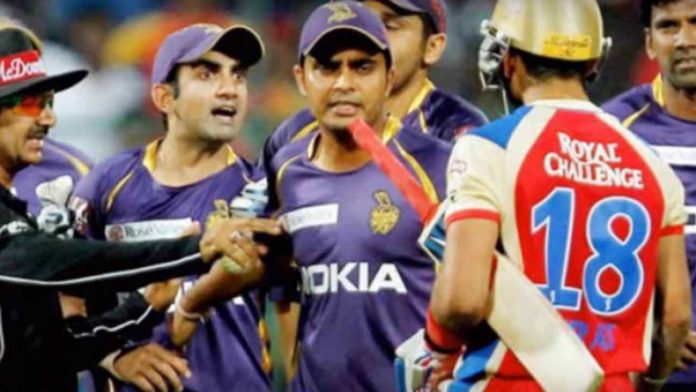 Gautam Gambhir Virat Kohli