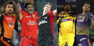 Top 5 Bowlers With Best Bowing Economy in IPL History