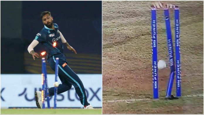Hardik Pandya Stumps Hardik Pandya Stumps