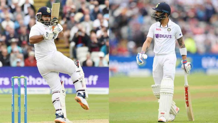 RIshbah Pant Virat Kohli