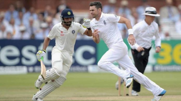 Ravindra jadeja James Anderson