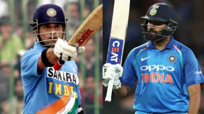 Sachin Tendulkar Rohit Sharma