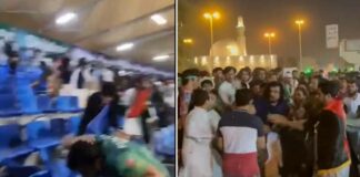 Afg vs Pak Fans Fight