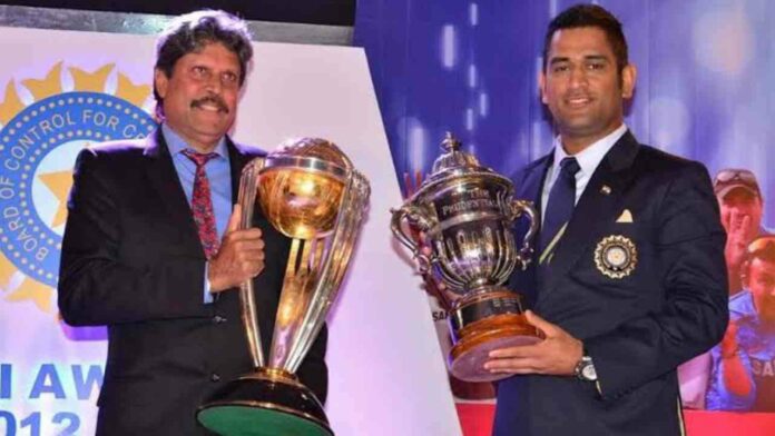 MS Dhoni Kapil Dev World Cup