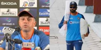 Ravindra Jadeja Rahul Dravid