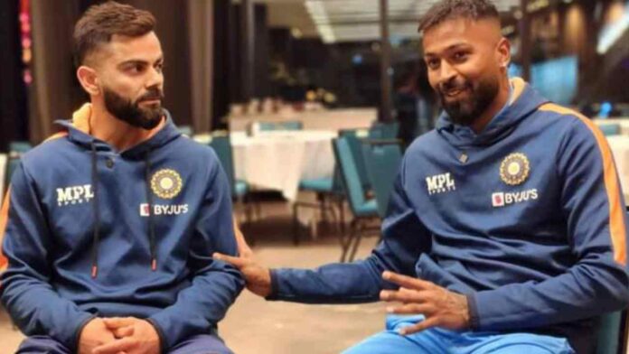 Hardik Pandya Virat Kohli