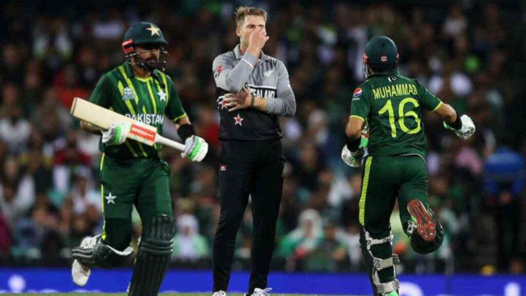 Pak vs NZ Babar Azam Mohammed Rizwan