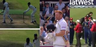 Johnny Bairstow Run Out