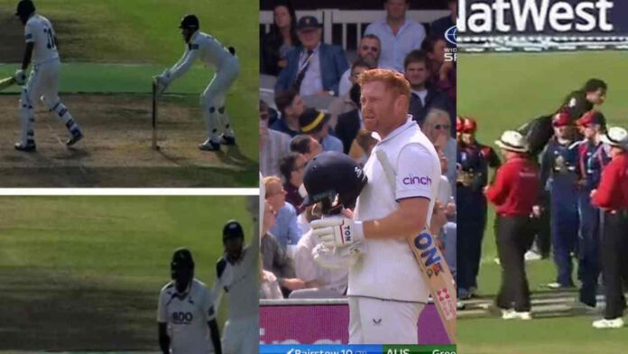 Johnny Bairstow Run Out
