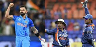 Sachin Dhoni Virat Kohli