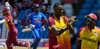 IND vs WI jason holder sanju samson