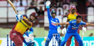 Ravi Bisnoi Nicholas Pooran IND vs WI