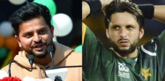 Suresh Raina Shahid AFridi