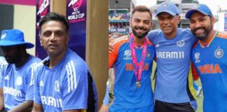 நவம்பரில் அதை சொன்னதுக்காக நன்றி ரோஹித்.. என்னைக்கும் இதுக்காக விளையாடாதீங்க.. டிராவிட் ஃபேர்வெல் ஸ்பீச் Rahul Dravid 3
