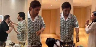 இந்த காலத்திலும் இப்படியா? தோனியின் பிறந்தநாளில் சல்மான் கான் முன்னிலையில்.. ஷாக்சி செய்த செயல் Sakshi Dhoni