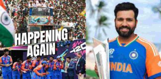 Team India Parade