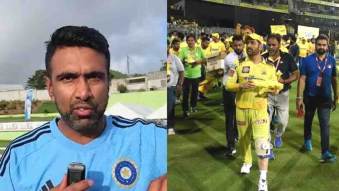 Ravichandran Ashwin MS Dhoni