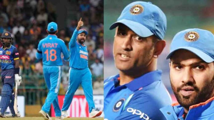 Rohit Sharma MS Dhoni