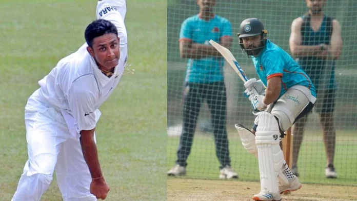 Rohit-and-Kumble