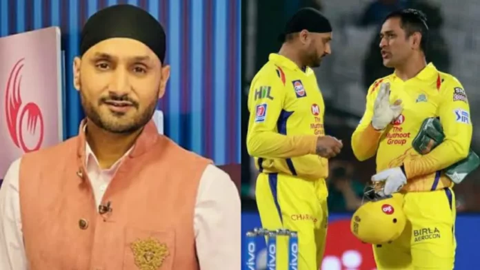 Harbhajan and Dhoni