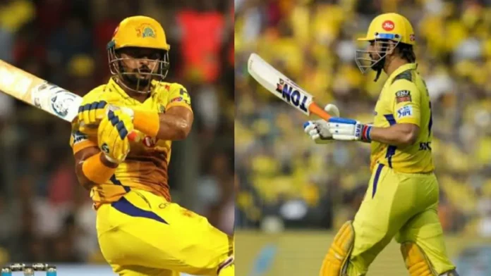 Raina and Dhoni