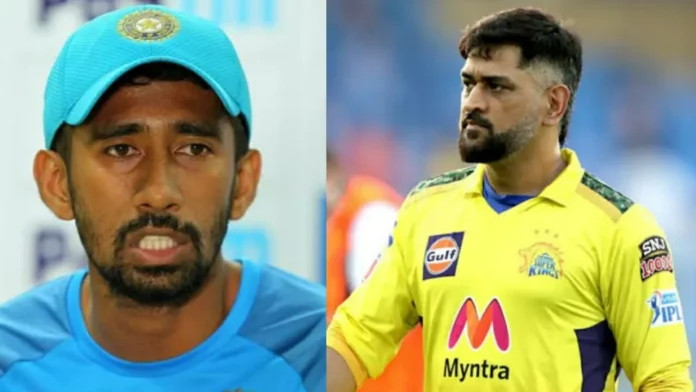 Saha and Dhoni