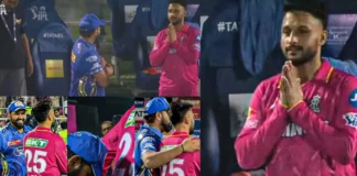 ரோஹித் சர்மா, ரித்திகாவை கையெடுத்து கும்பிட்ட ராஜஸ்தான் வீரர்.. ஹிட்மேன் நெகிழ்ச்சி பரிசு.. காரணம் என்ன? Aakash Madhwal