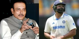 Ravi Shastri and Rohit