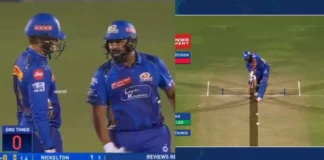 மீண்டும் ரோஹித், மும்பைக்கு சாதகமாக வேலையை துவங்கிய அம்பயர்கள்? ஆதாரத்துடன் ரசிகர்கள் விமர்சனம்