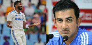 Gambhir and Bumrah