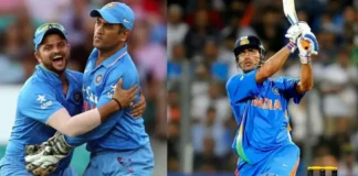 Raina and Dhoni