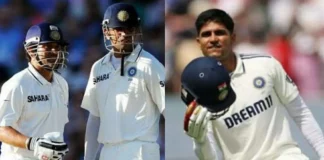 Gill and Sachin Dravid