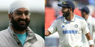 Monty Panesar and Bumrah