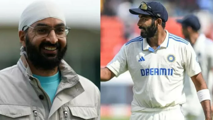 Monty Panesar and Bumrah