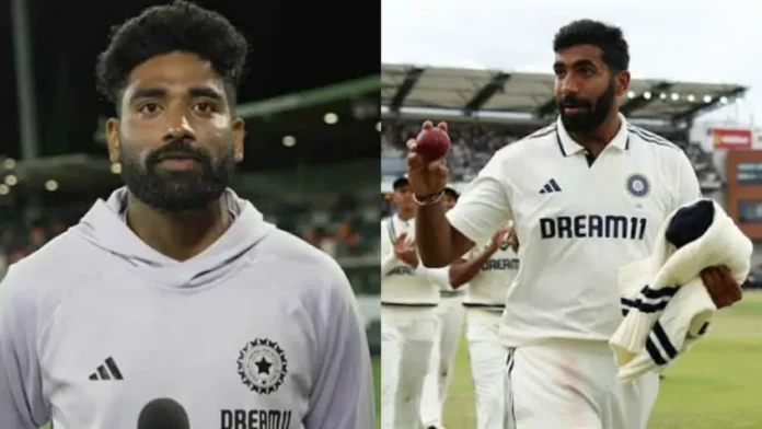 Siraj and Bumrah