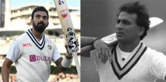 KL Rahul and Gavaskar