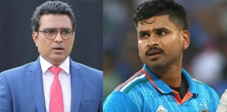 Sanjay Manjrekar and Shreyas