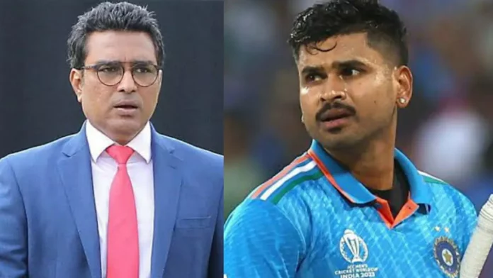 Sanjay Manjrekar and Shreyas
