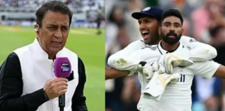 Sunil Gavaskar and Siraj