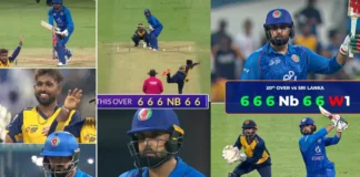 6, 6, 6, 6, 6.. 79/6 டூ 169/8.. ஒரே ஓவரில் இலங்கையை 31 ரன்ஸ் தெறிக்க விட்ட நபி.. ஆப்கானிஸ்தானுக்கு சரவெடி சாதனை Mohammed Nabi
