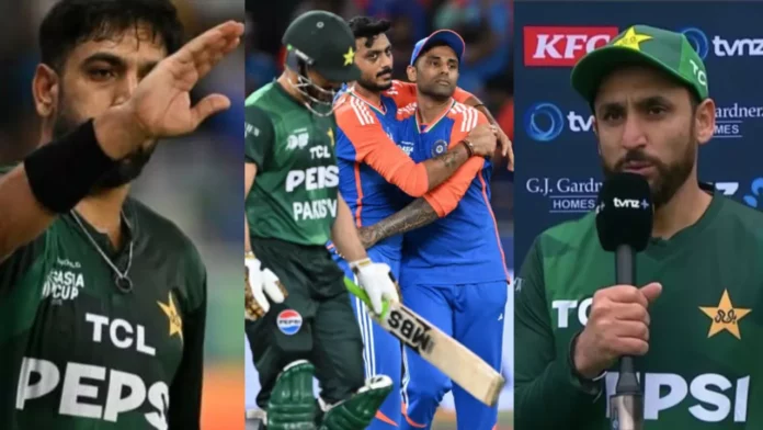 Salman agha vs Ind