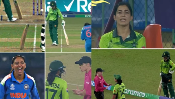 IND vs PAK Run Out