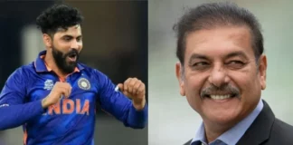 Ravi Shastri and Jadeja