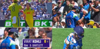 Virat Kohli Duck