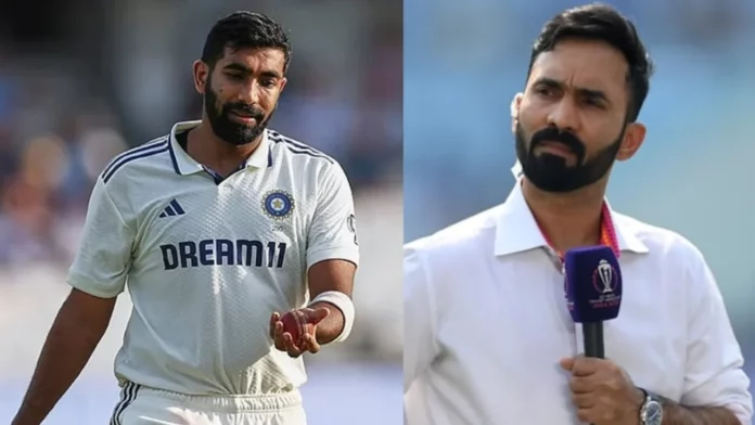 DK and Bumrah DK and Bumrah
