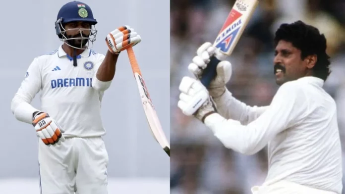 Jadeja and Kapil Dev