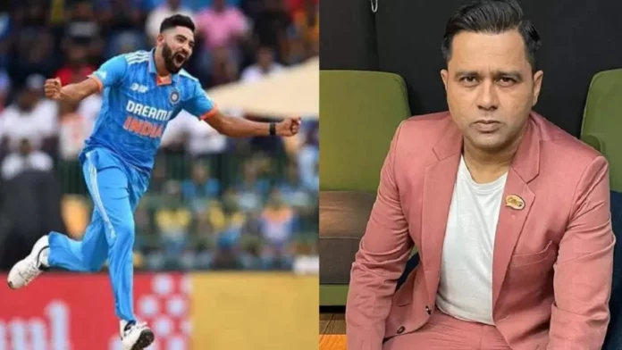 Aakash Chopra and Siraj Aakash Chopra and Siraj